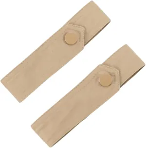 1 Pair Trench Coat Cuff Straps Replacement Sleeve Band Wrist Belts Trench Coat Accessories