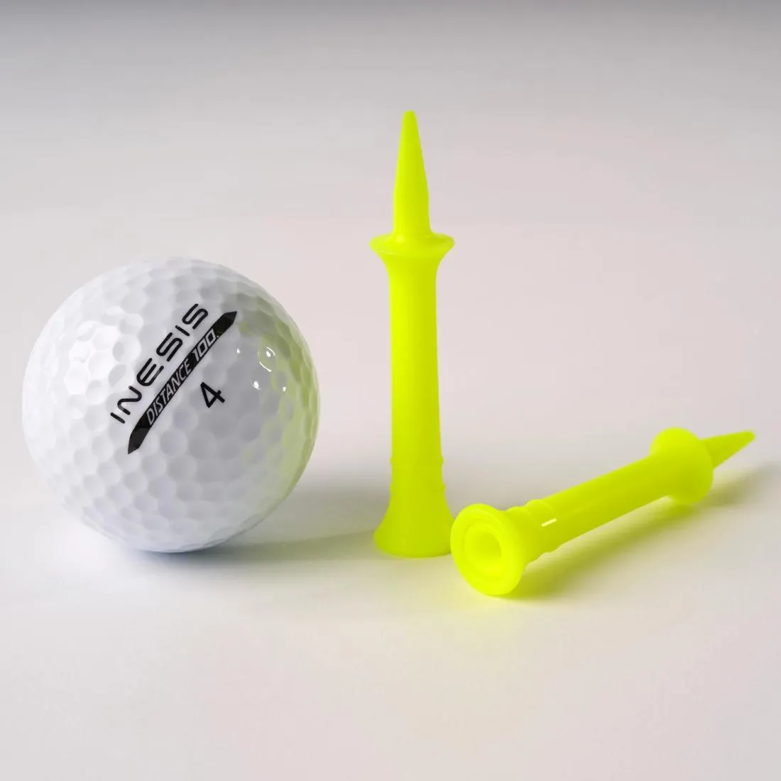 100 Golf Step Tees 46mm 10-Pack