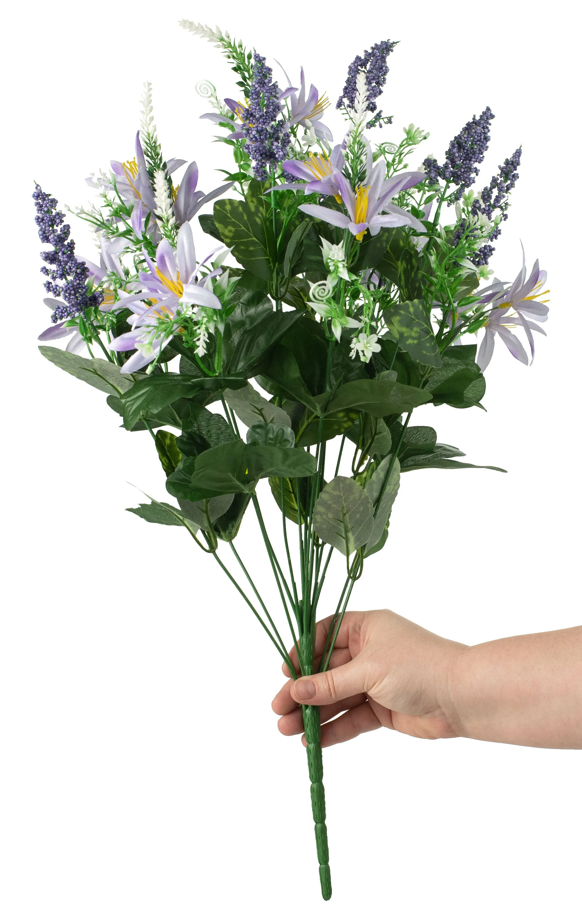 24" Foxtail Freesia Bush: Purple