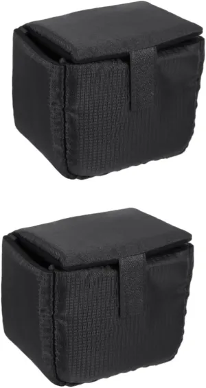 2pcs Shockproof Dslr Camera Lens Pouch Bag Polyester Camera Case for Accessories Lens Protection