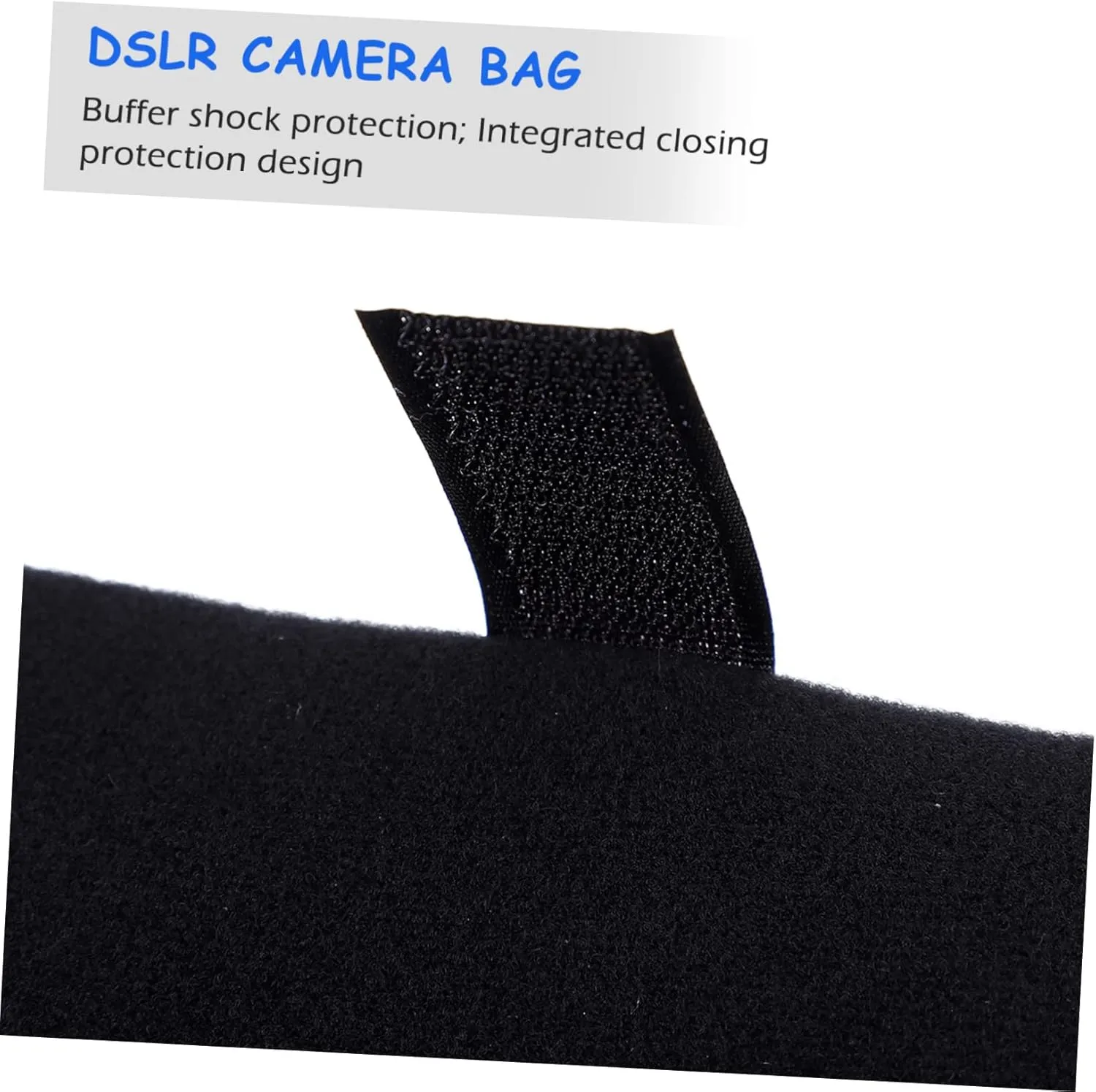 2pcs Shockproof Dslr Camera Lens Pouch Bag Polyester Camera Case for Accessories Lens Protection