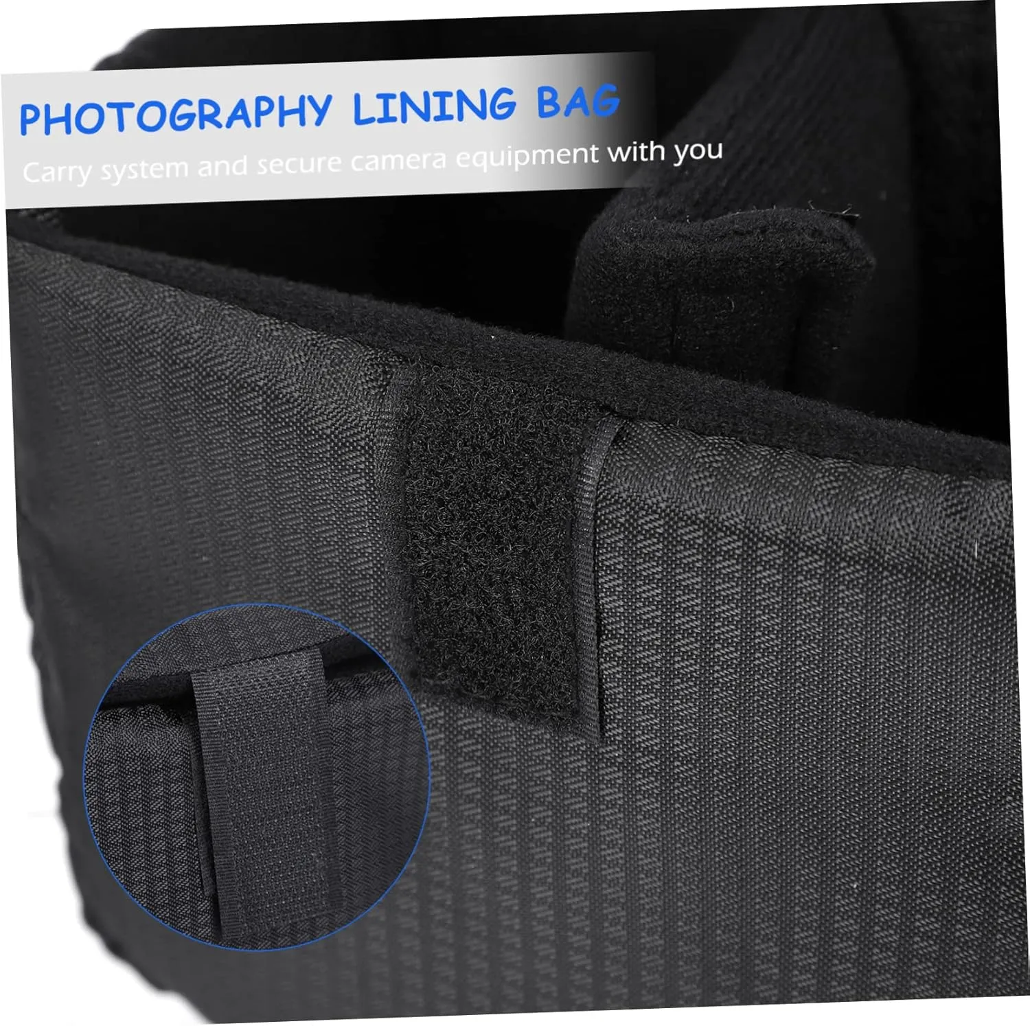 2pcs Shockproof Dslr Camera Lens Pouch Bag Polyester Camera Case for Accessories Lens Protection