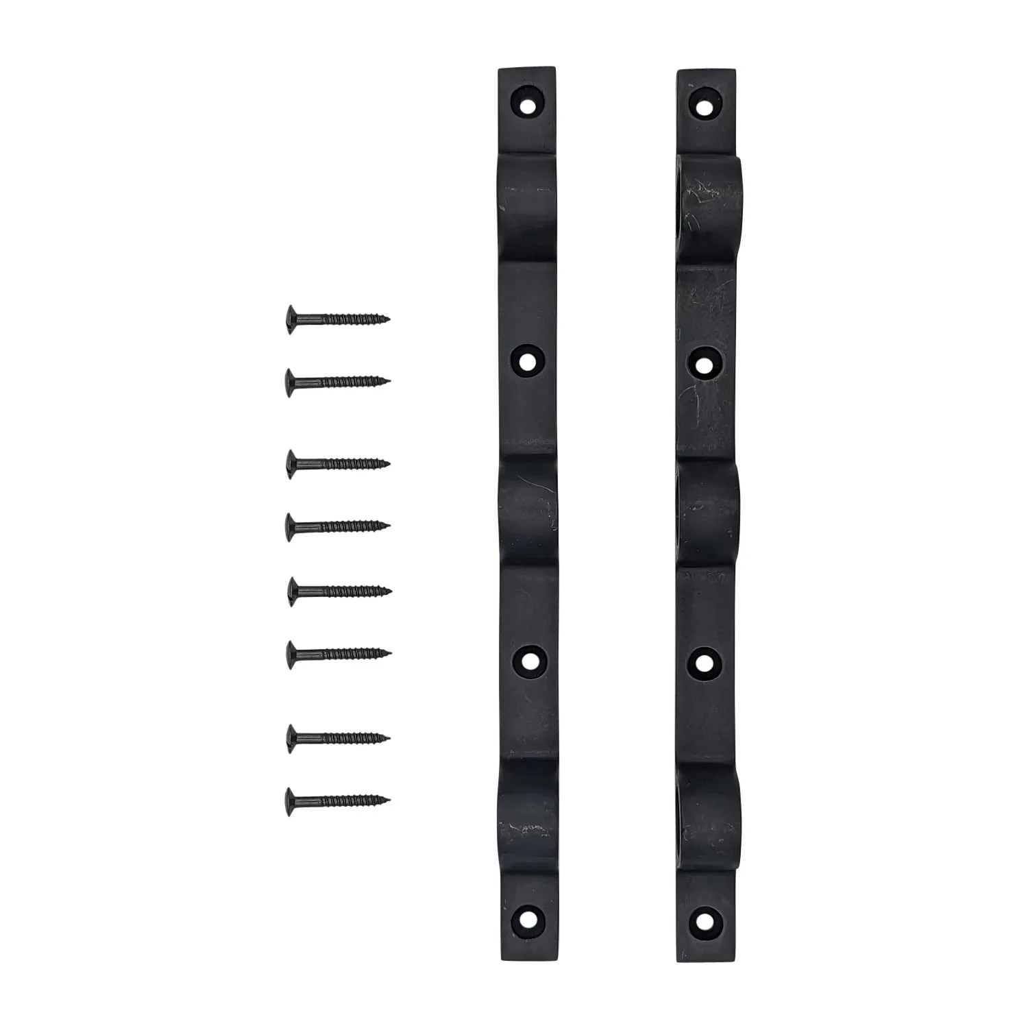 36 Inch Solid Brass Triple Push Bar (Oil Rubbed Bronze Finish)