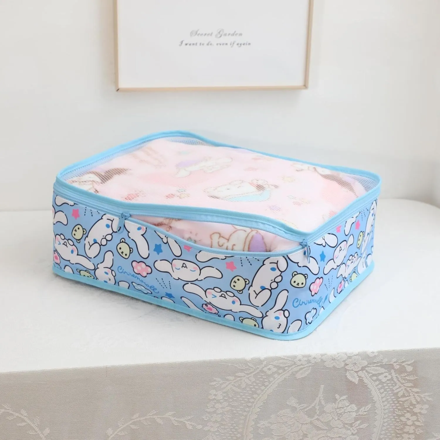 6Piece Travel Storage Bags Luggage Suitcases Packing Cubes Toiletry Shoe Pouches Accessories Sorting Organizers