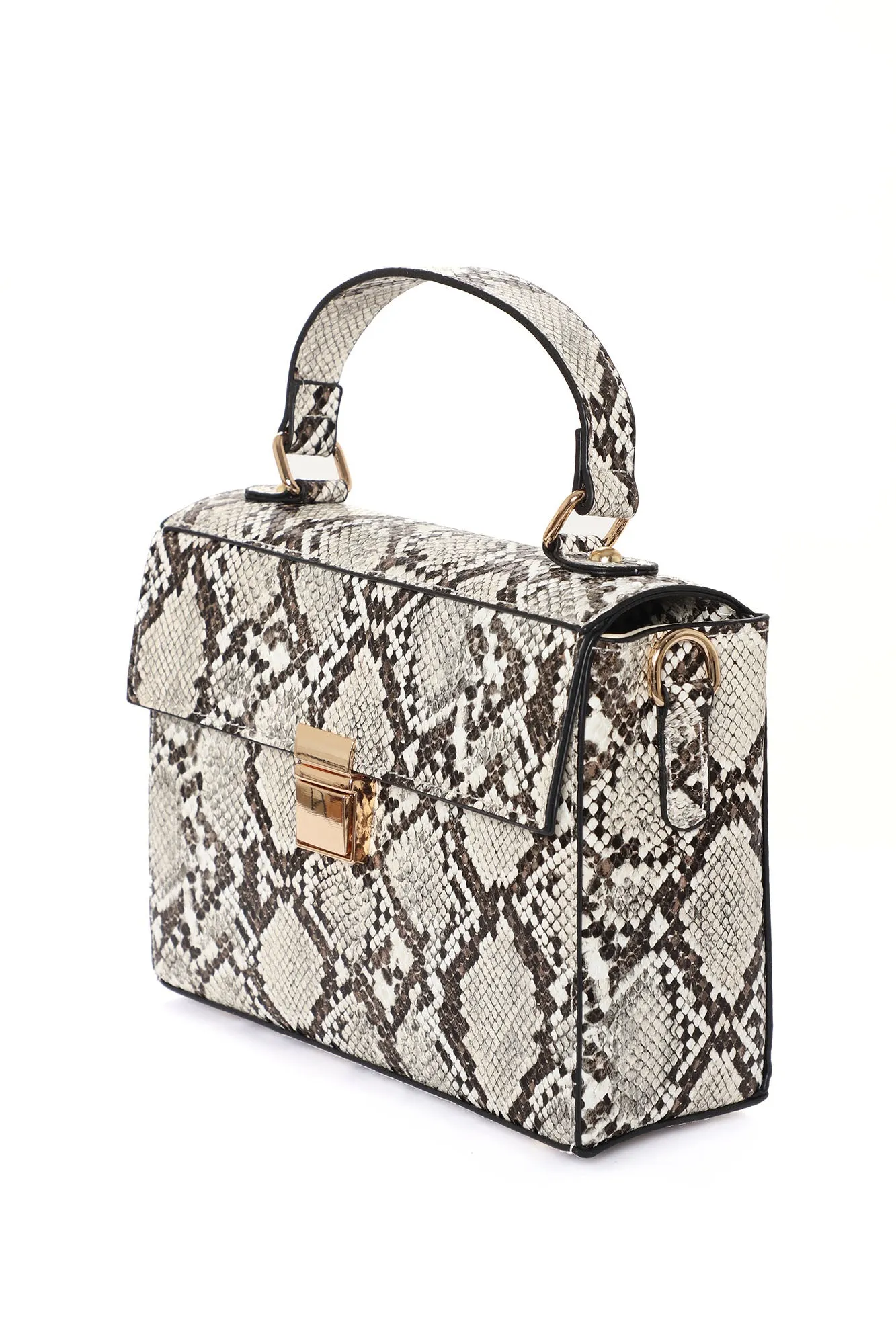 A Savage Moment Handbag - Beige/Brown