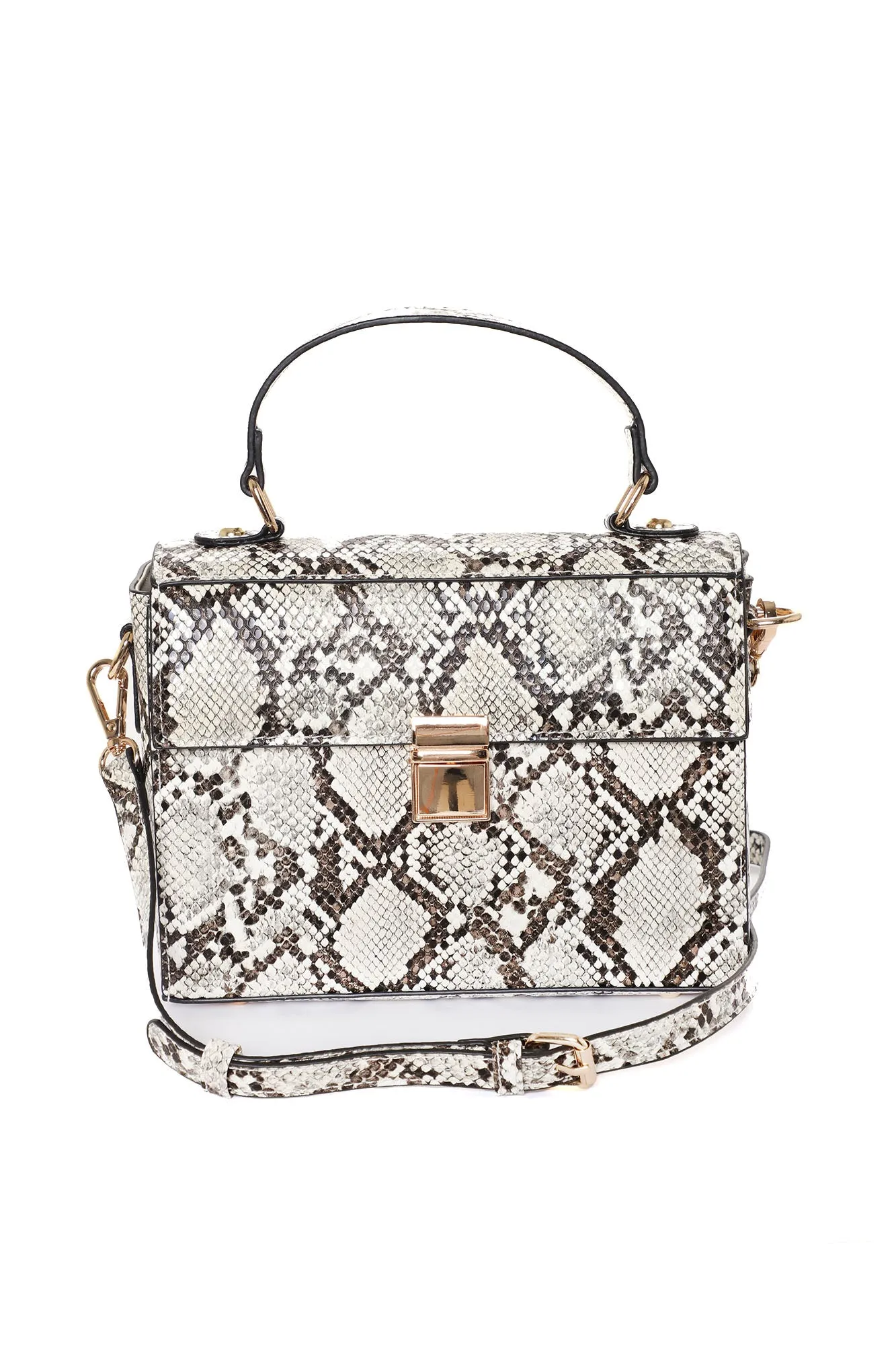 A Savage Moment Handbag - Beige/Brown