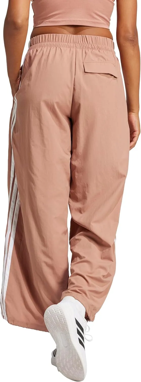 adidas Women's Essentials 3-Stripes Woven Parachute Pants