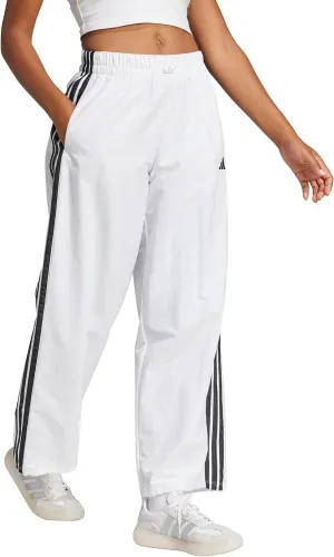 adidas Women's Essentials 3-Stripes Woven Parachute Pants