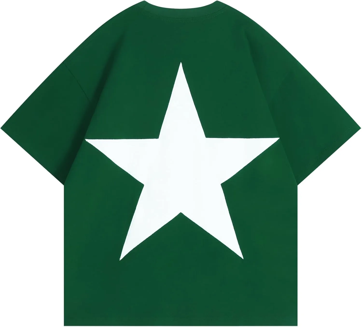 Aelfric Eden Star Graphic Tees Unisex Oversized Tshirts Casual Summer Baggy Streetwear Tops