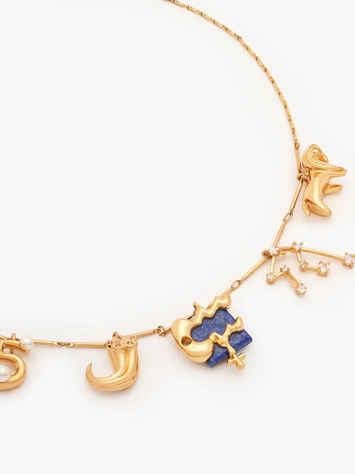 Aquarius Charm Necklace