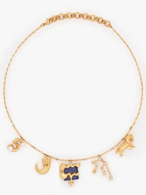 Aquarius Charm Necklace