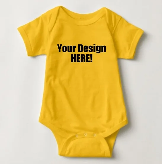 Baby Custom Print Onesies