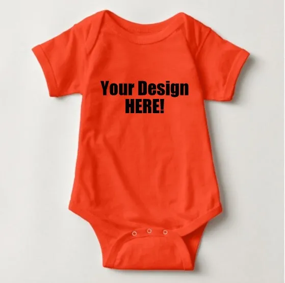 Baby Custom Print Onesies
