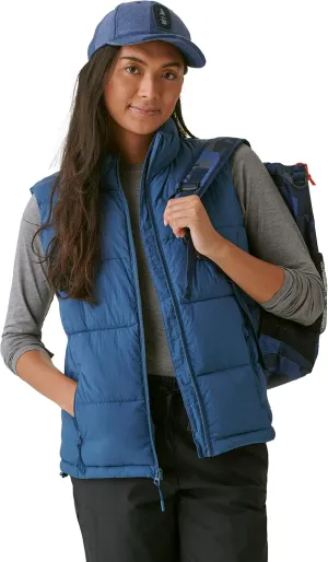 BASS OUTDOOR Womens Puffer Vest  Quilted Gilet with Front Zipper