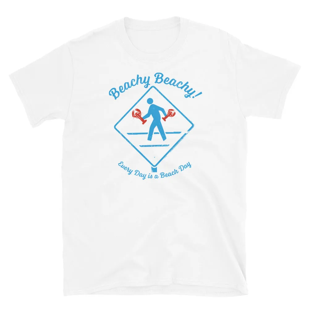 Beachy Beachy Vintage Lobsterman Crossing Tee