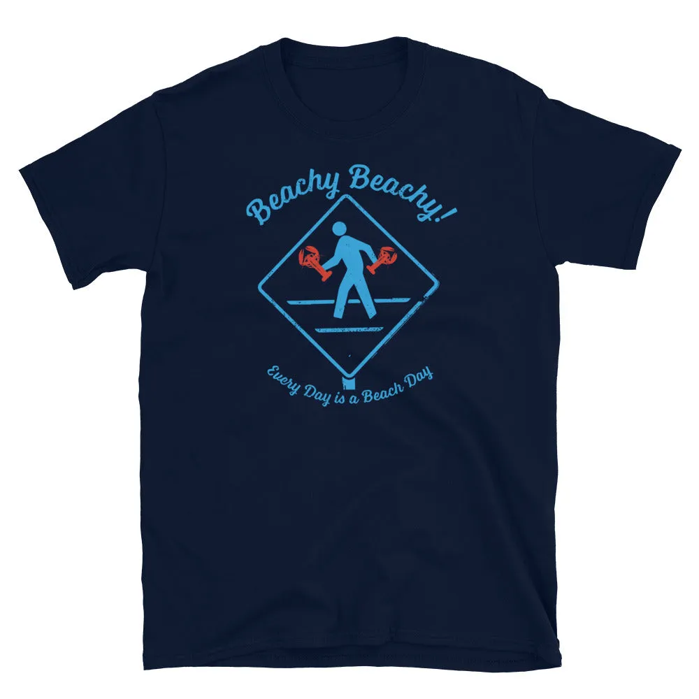 Beachy Beachy Vintage Lobsterman Crossing Tee