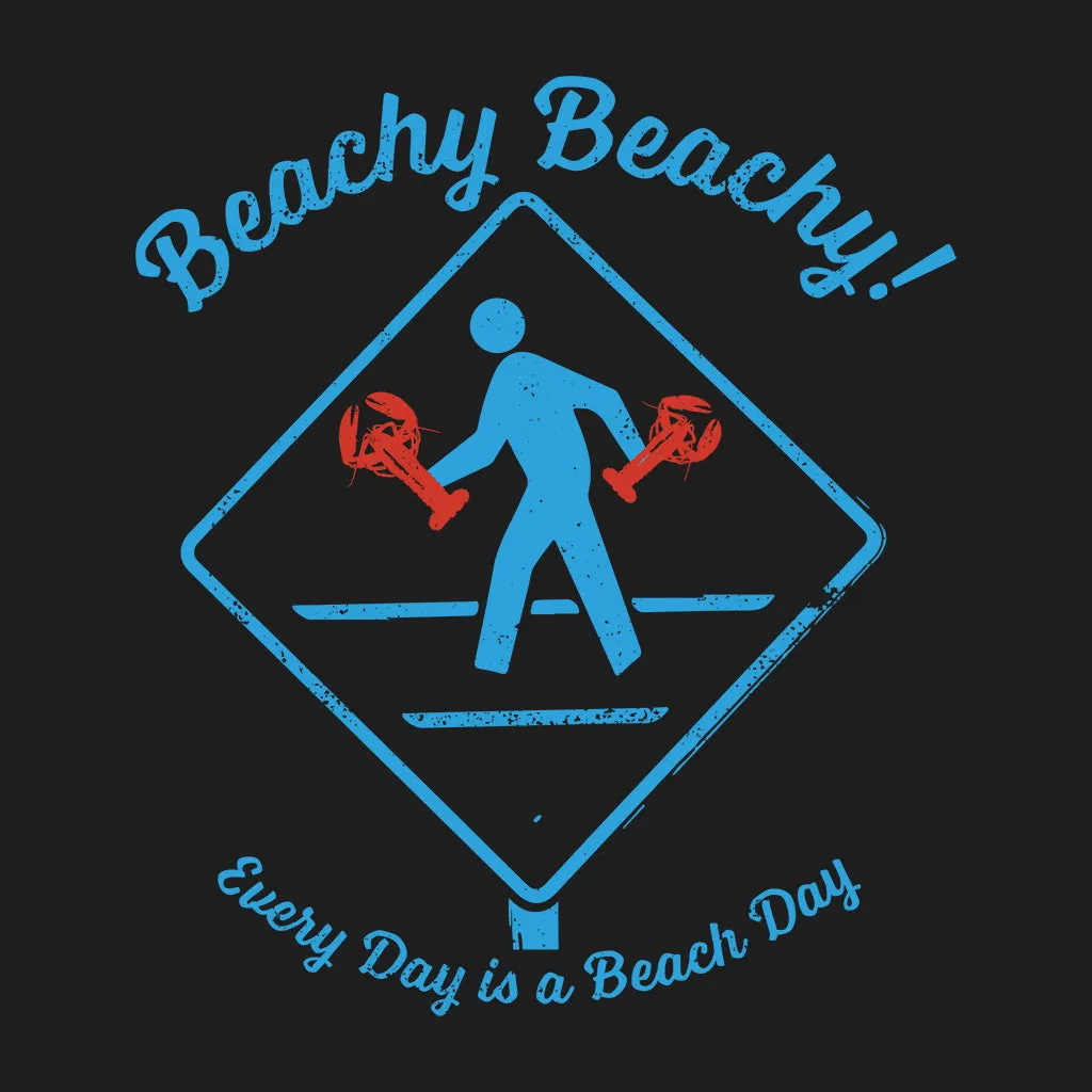 Beachy Beachy Vintage Lobsterman Crossing Tee