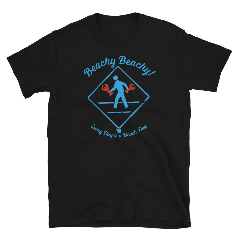 Beachy Beachy Vintage Lobsterman Crossing Tee