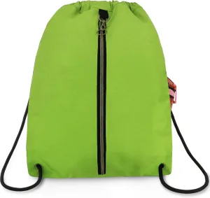 BeeGreen Drawstring Backpack Sports Gym Bag With Shoe Compartment and Two Water Bottle Holder  BeeGreen Drawstring Backpack Sports Gym Bag With Shoe Compartment and Two Water Bottle Holder