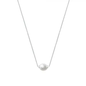 Birks Silver and Freshwater Pearl Bee Chic Necklace