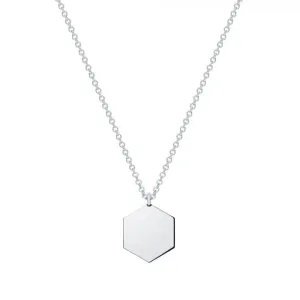 Birks Sterling Bee Chic Hexagon Necklace
