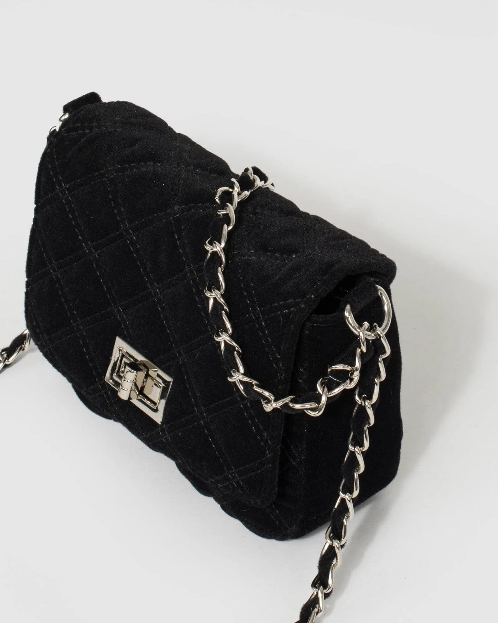 Black Maria Jose Lock Crossbody Bag