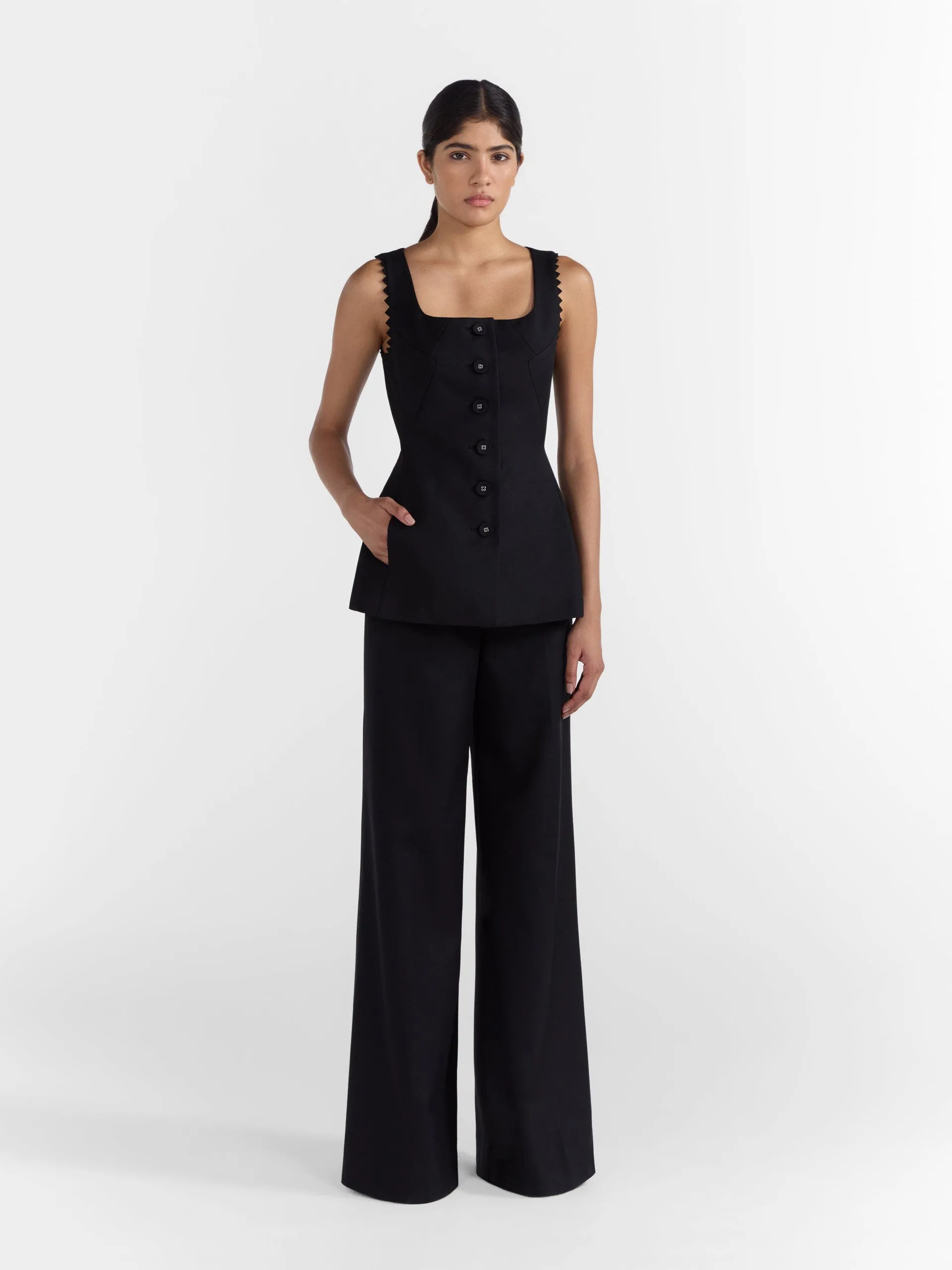Black Walli trousers