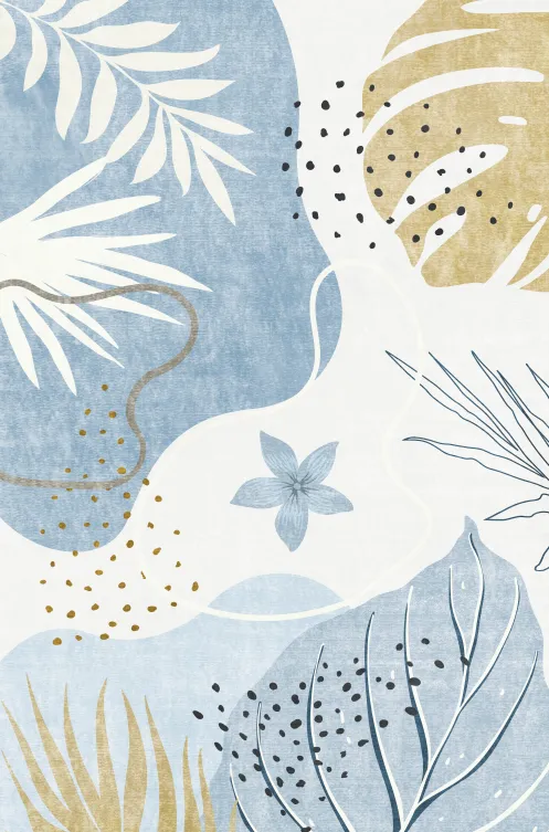 Bloomy | Custom Washable Rugs Print Carpet Runner