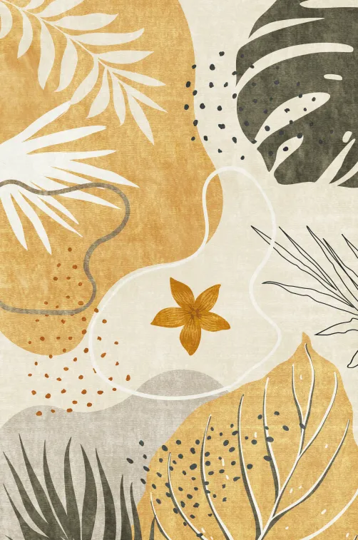 Bloomy | Custom Washable Rugs Print Carpet Runner