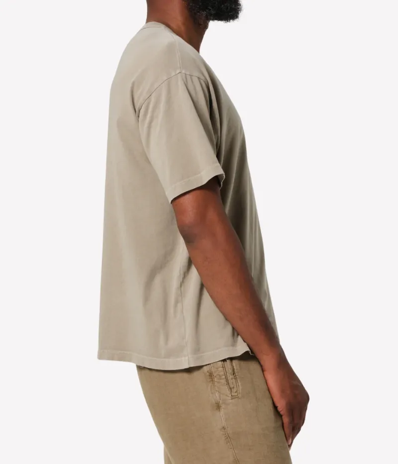 Box Tee in Pelican