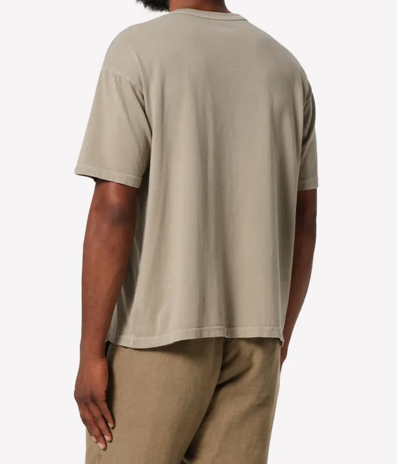 Box Tee in Pelican