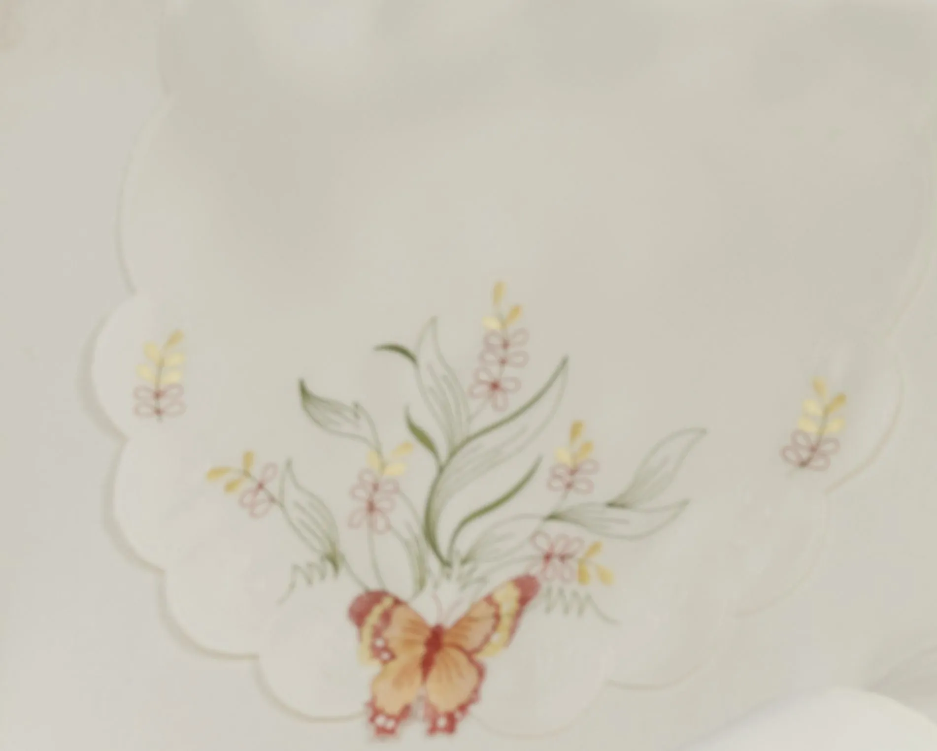 Butterfly Embroidered Arm Caps