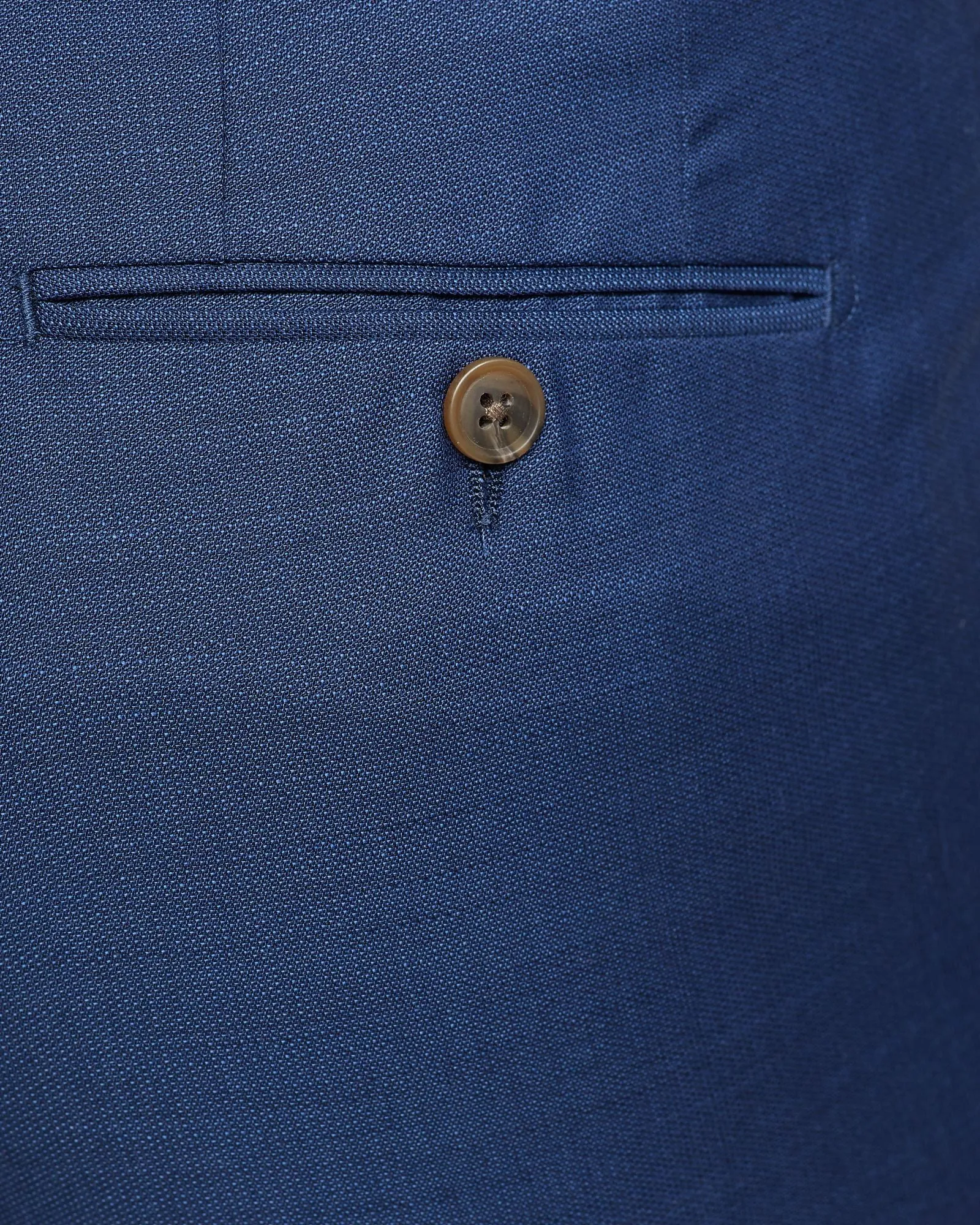Byron Folded Cuff Wool Suit Trousers