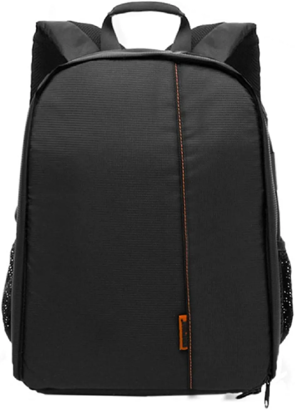 Camera Backpack Waterproof Bag Compact Camera Cases for DSLR/SLR and Accessories (Black 3)