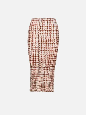 Checked Statement Skirt