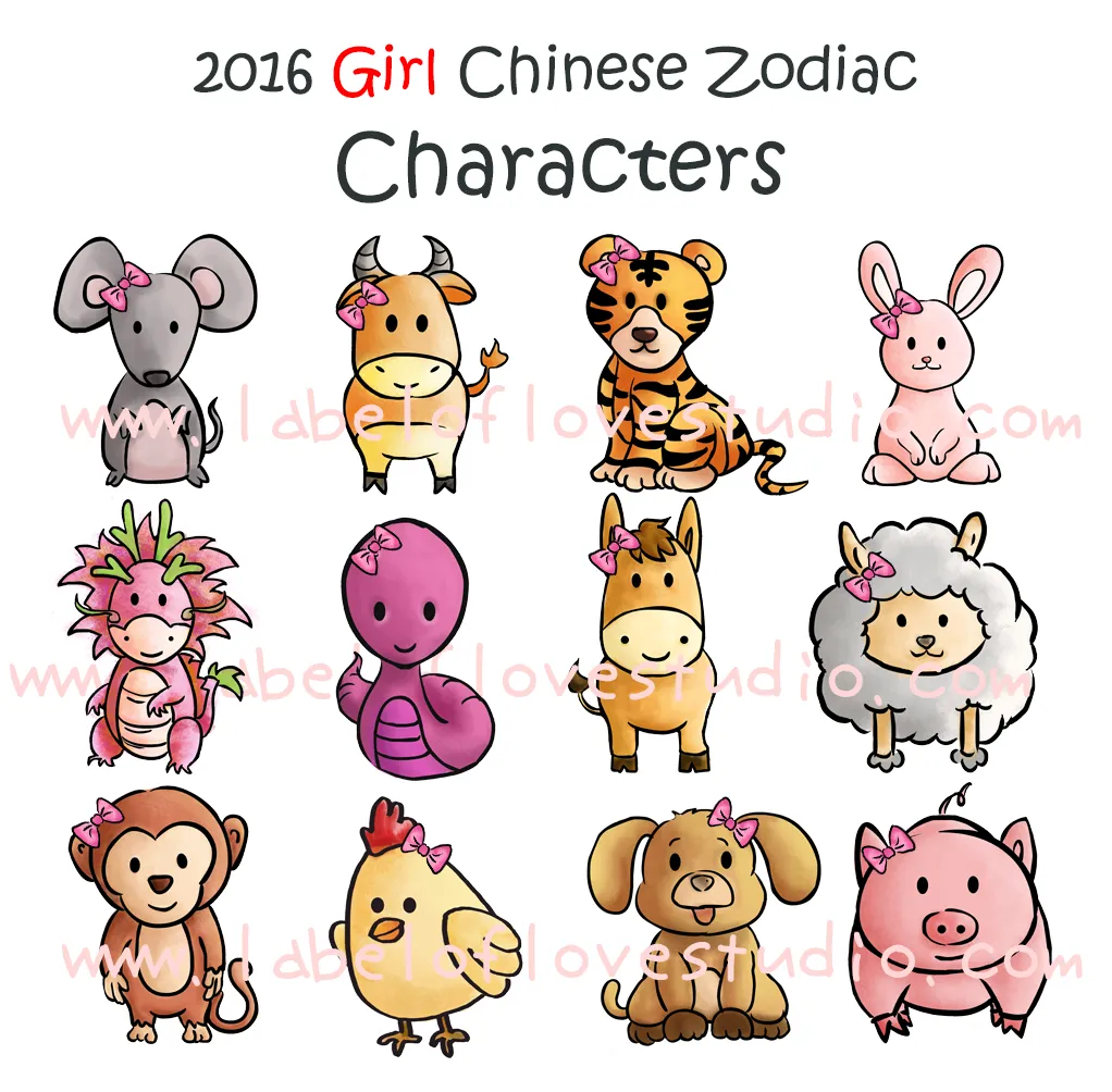 Cheerful Zodiac Family Tees (2018 edition)