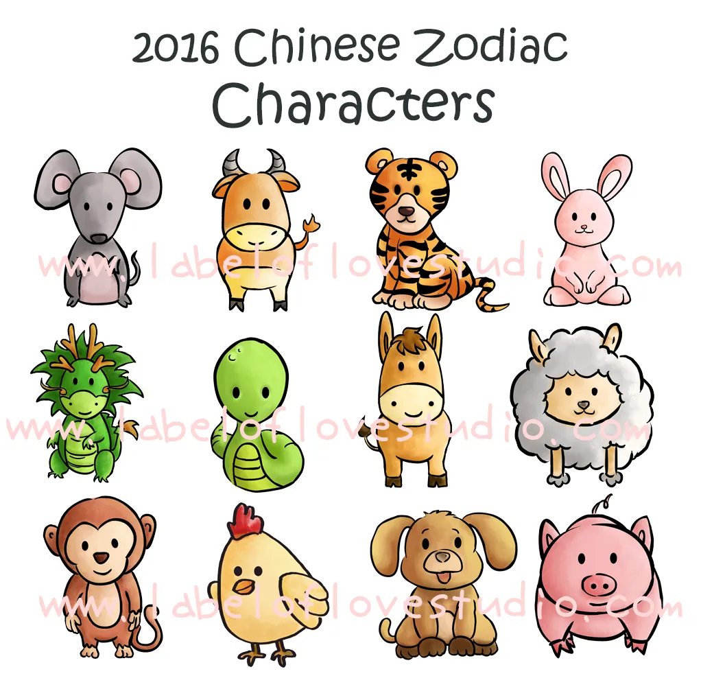Cheerful Zodiac Family Tees (2018 edition)