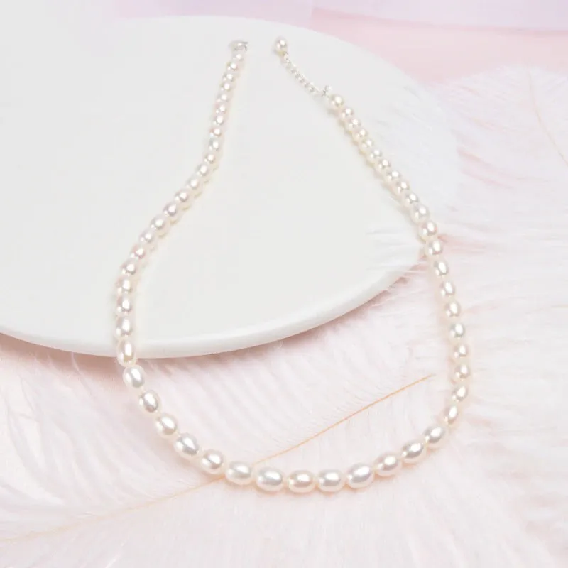 Chic and Dainty Pearl Studded Choker Necklaces