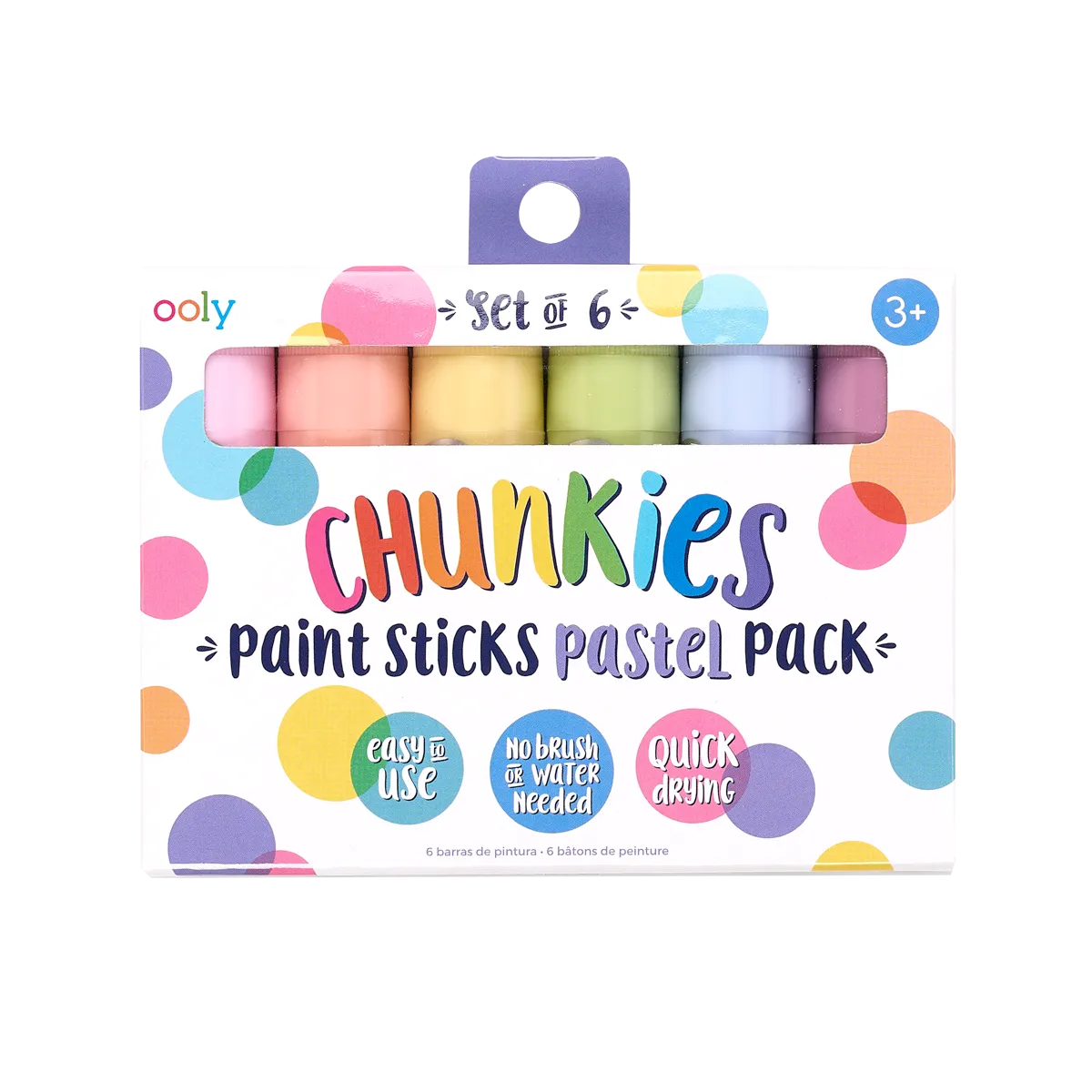 Chunkies Paint Sticks - Pastel - Set of 6