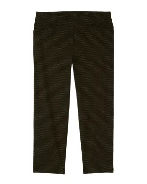 Coventry Petite Straight Leg Work Trouser | Black / White