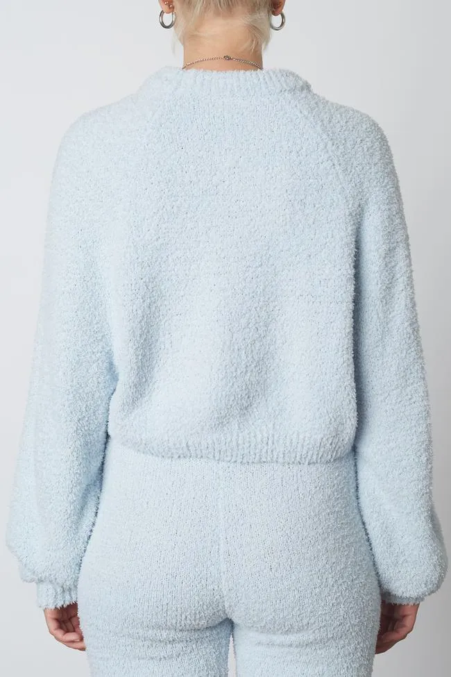 Cropped Raglan Sweater