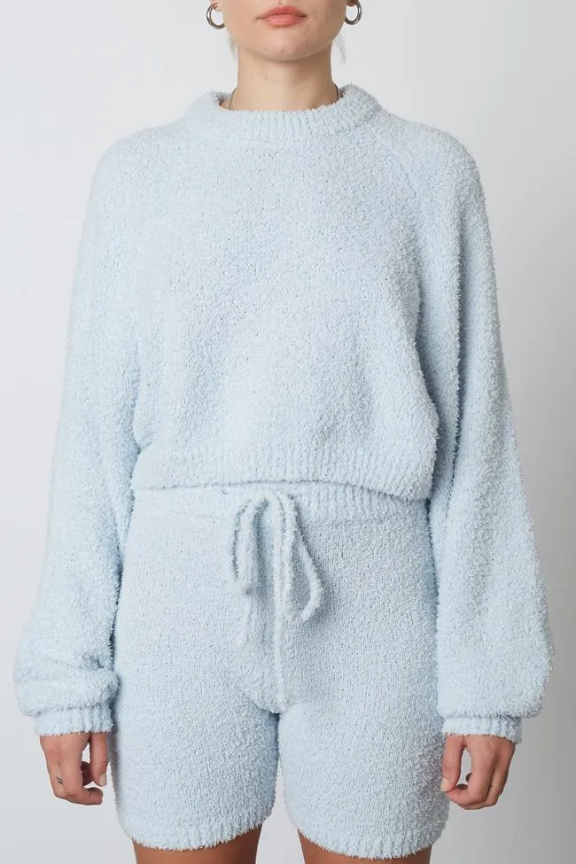 Cropped Raglan Sweater