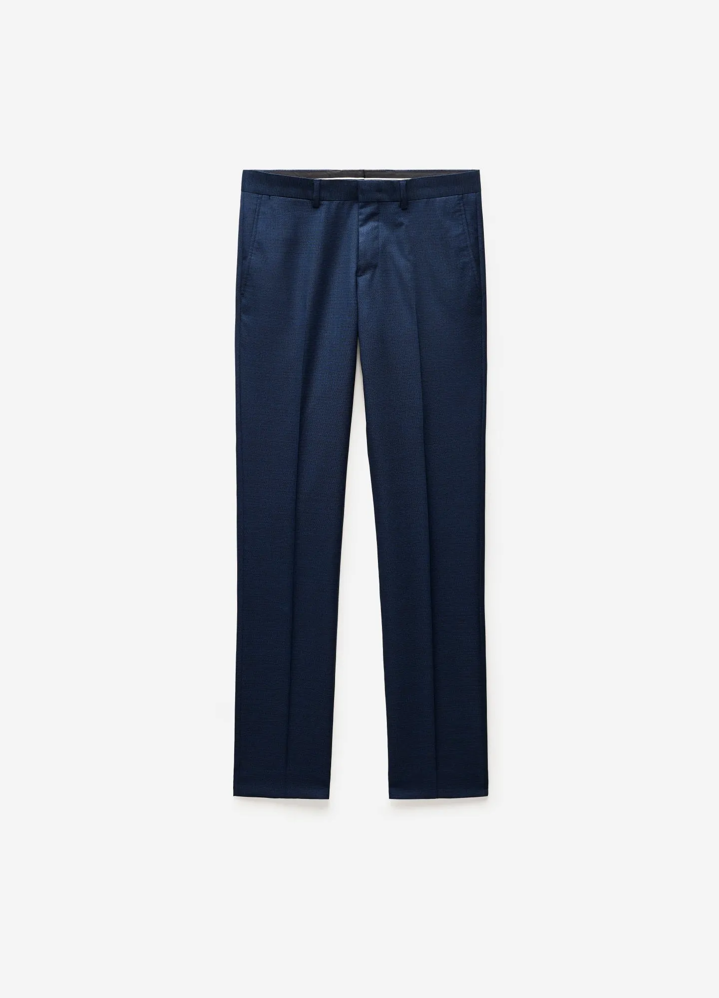 Crosshatch Suit Pants Dark Teal