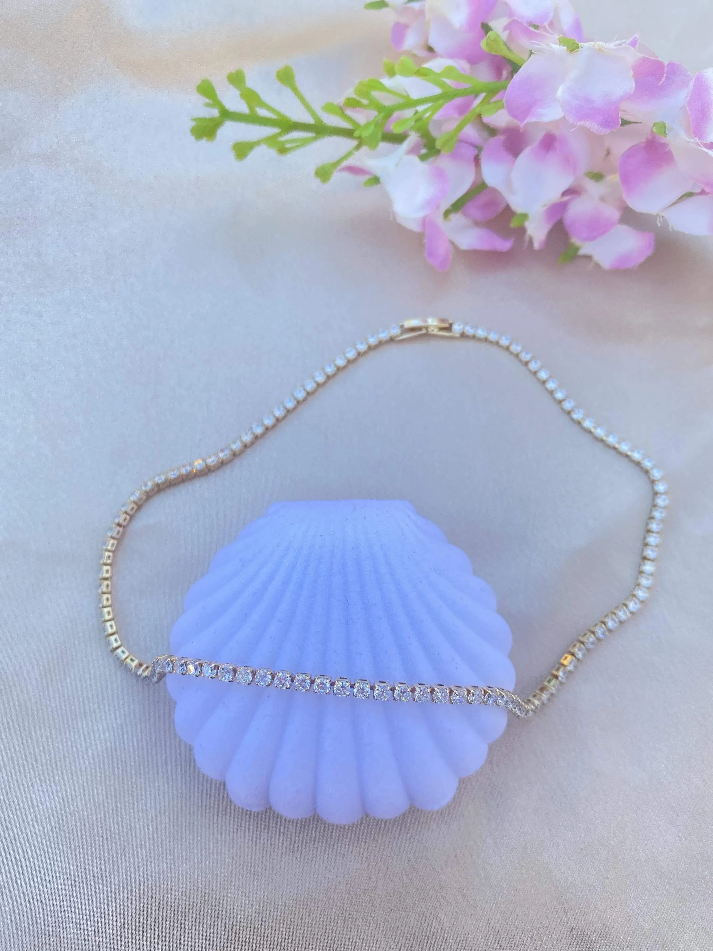 Dainty Tennis Choker