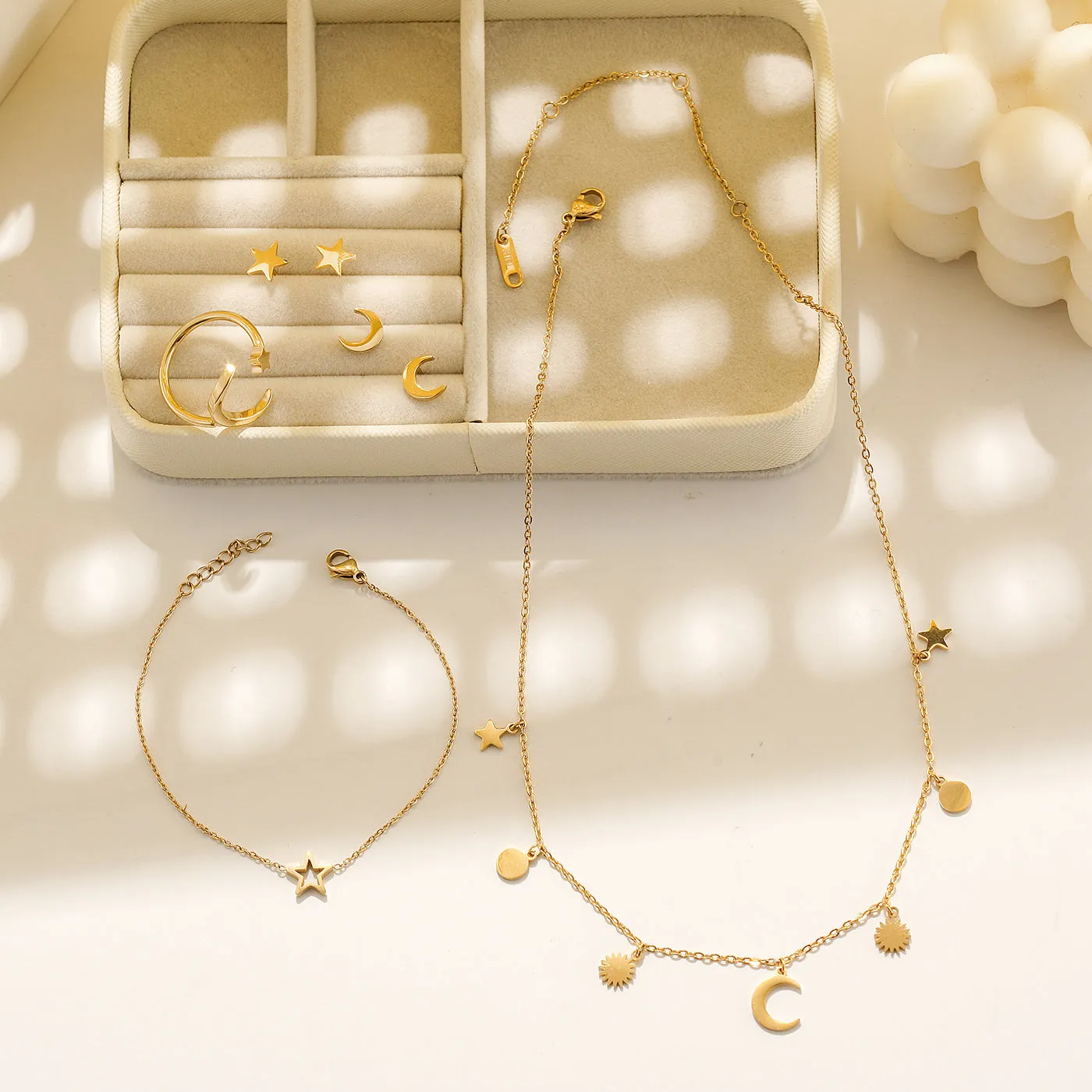 Dangling Celestial Necklace