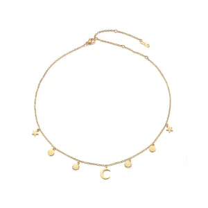 Dangling Celestial Necklace