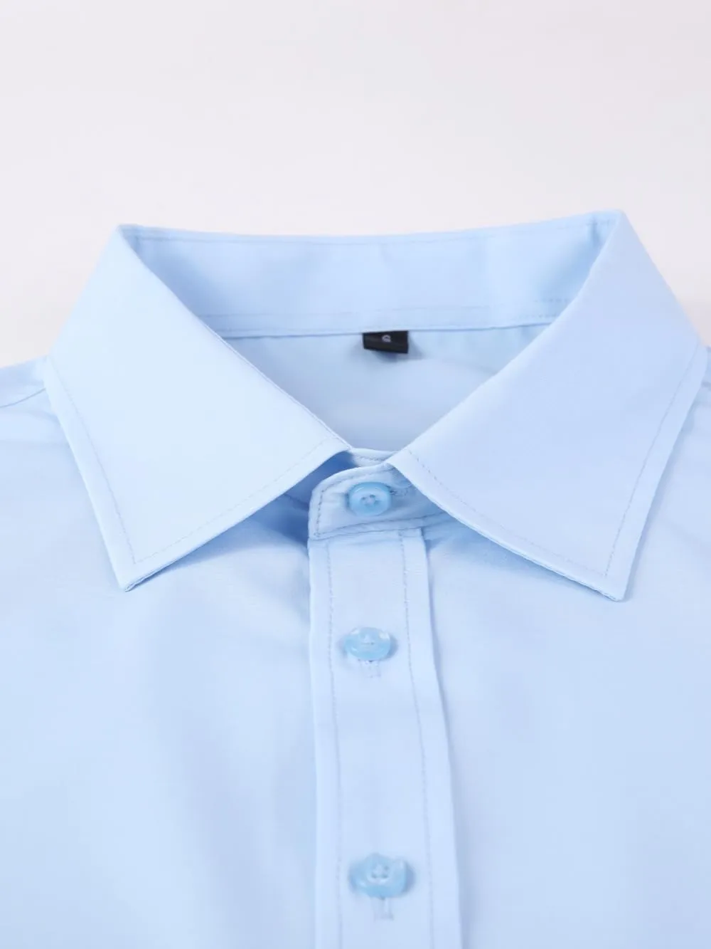 Dress Shirts for Men's Long Sleeve Button Down Shirt Slim Fit Business Formal Stretch Shirt