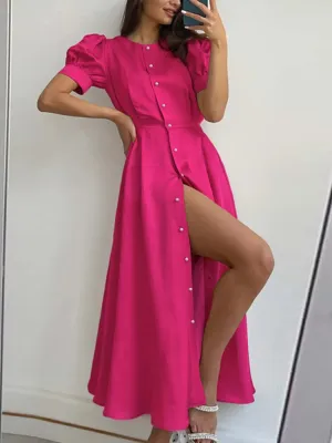 Dresses for Women Summer New Sexy Dress French High Waist Dress Women Elegant Luxury Formal Occasion Dresses Womens Clothing