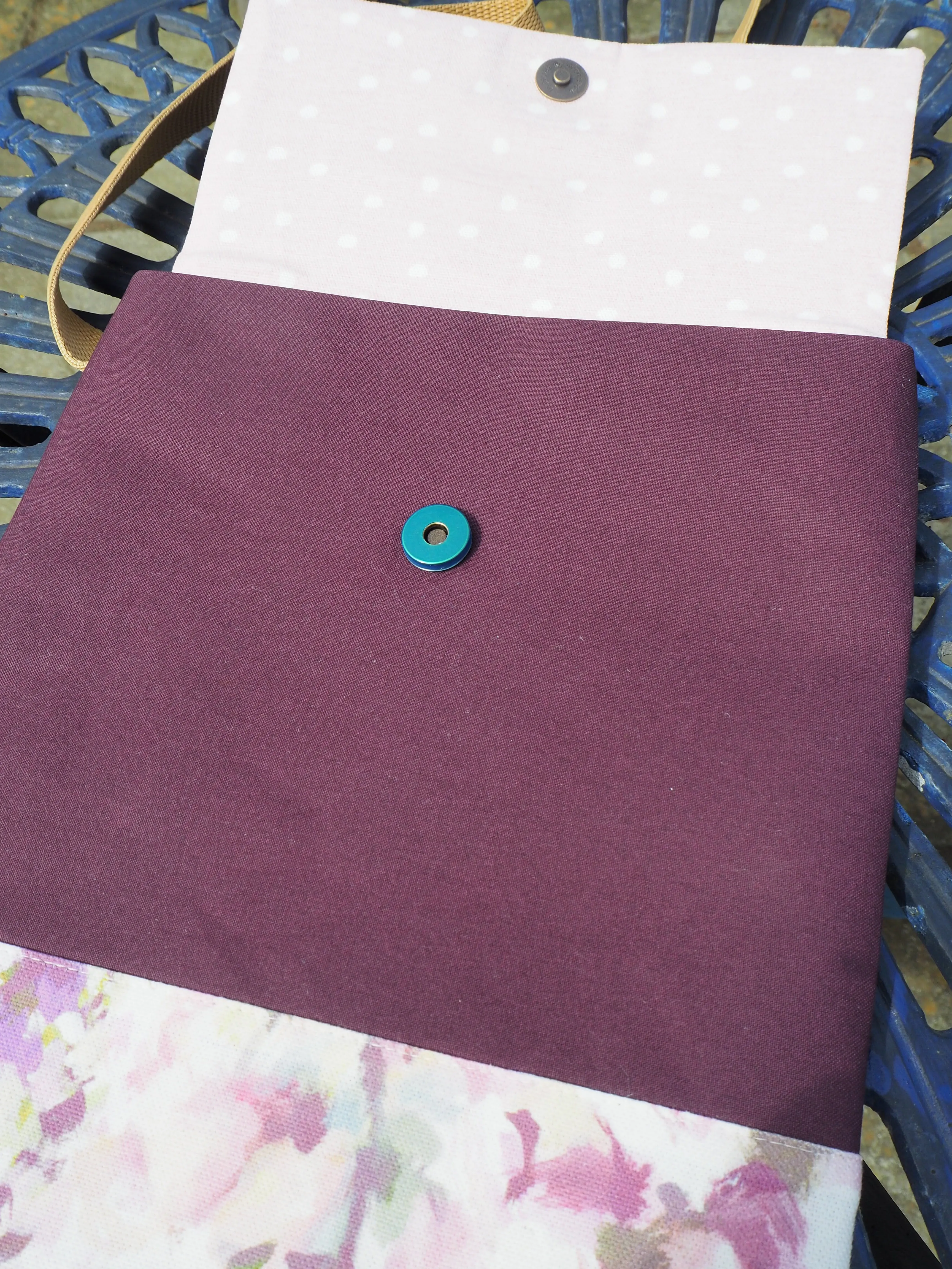 Ella handbag - Crocus Canvas