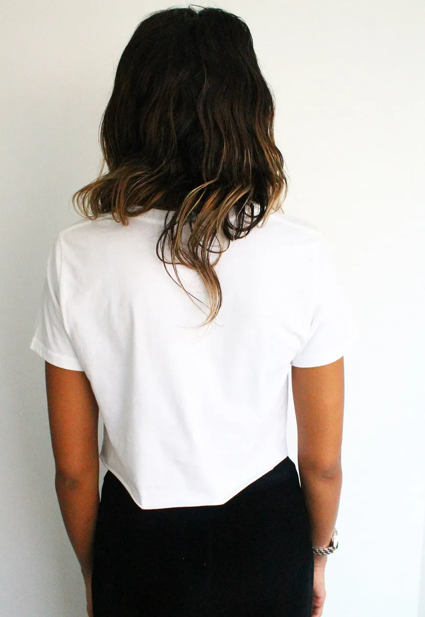 Eye See You Print Crop Top